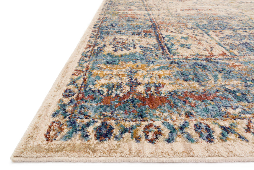 Anastasia Rug 07 | Sand / Lt. Blue