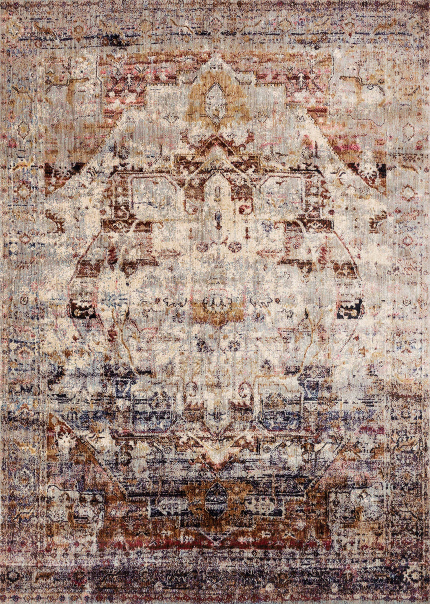 Anastasia Rug 08 | Slate / Multi