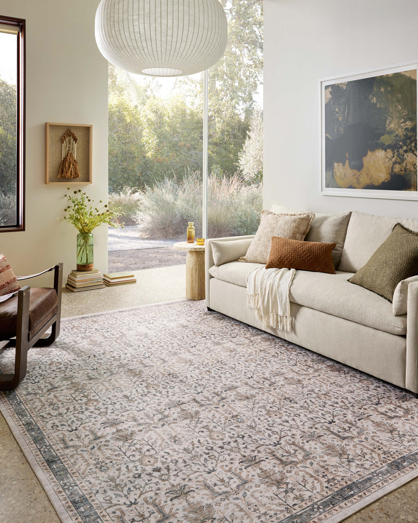 Anniston Rug 01 | Ivory / Stone