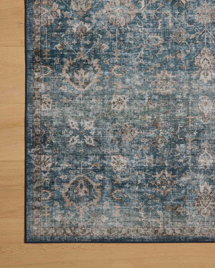Anniston Rug 02 | Lagoon / Natural