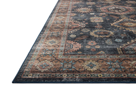 Anniston Rug 03 | Denim / Sunset