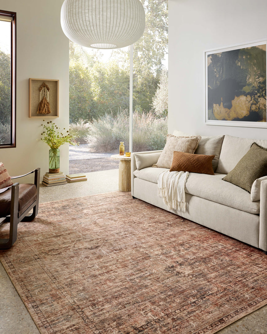 Anniston Rug 06 | Clay / Charcoal