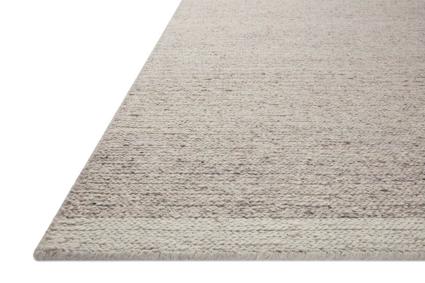 Ashby Rug 03 | Silver / Ivory
