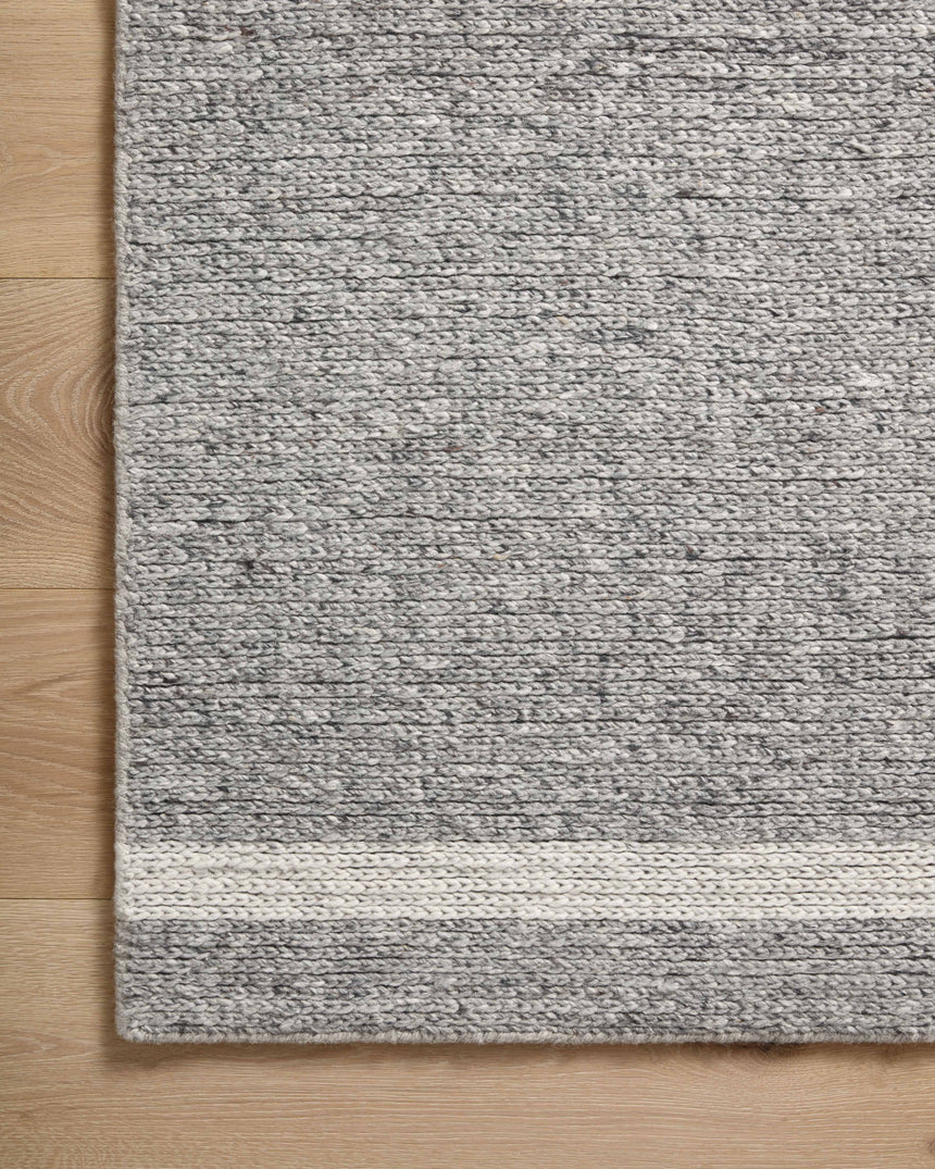 Ashby Rug 04 | Slate / Ivory