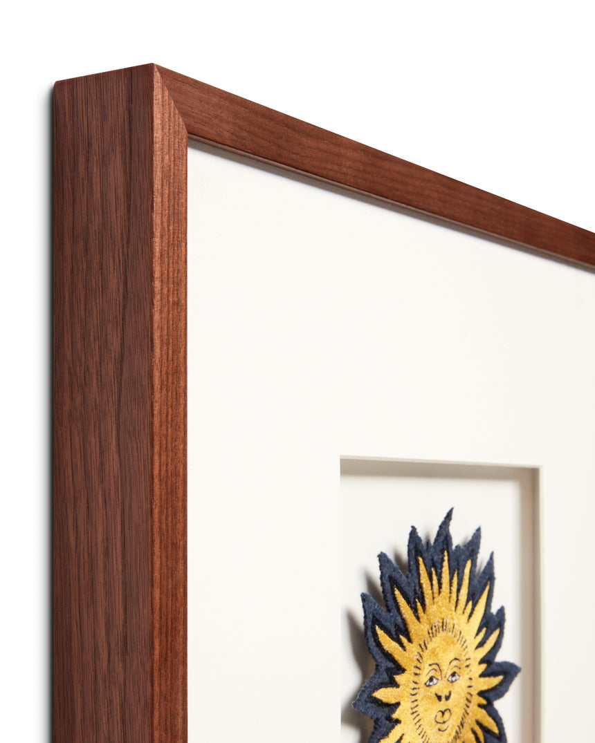 Beams Patch Wall Art