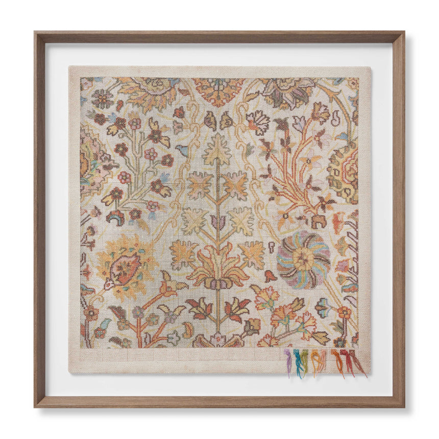 Rug Map Pastels Wall Art