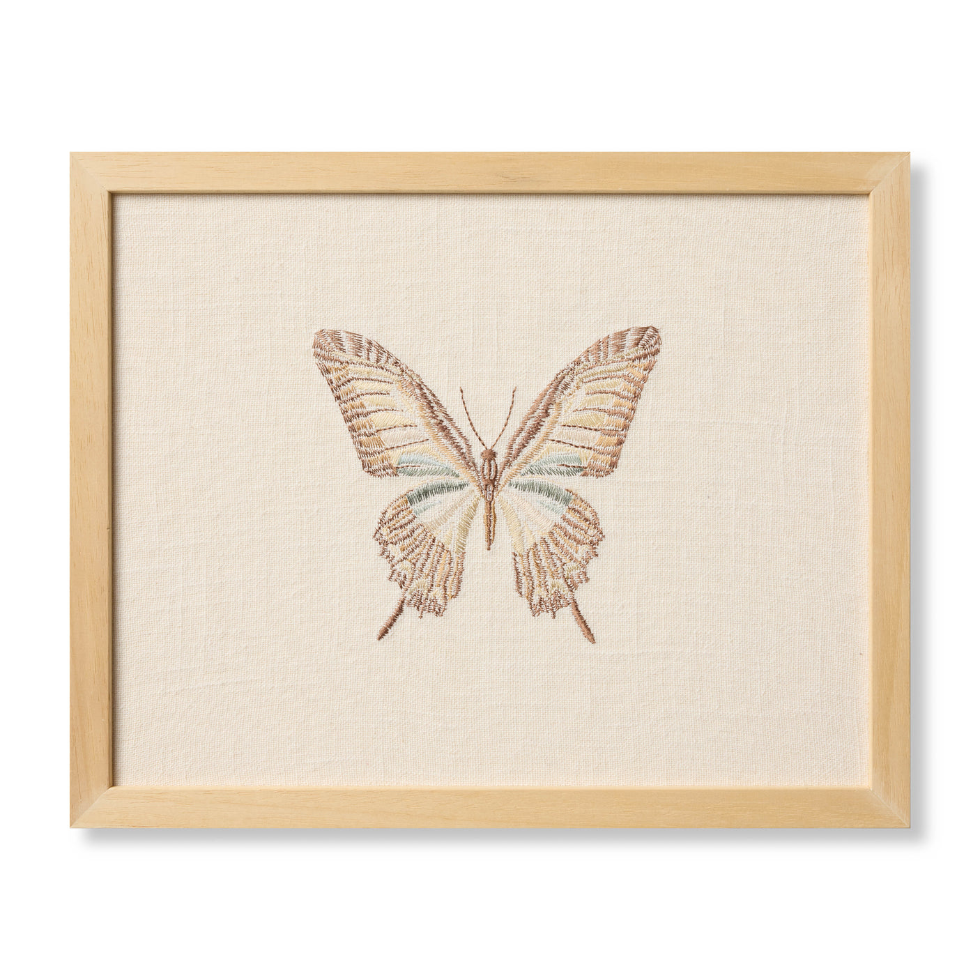 Butterfly Beige Wall Art