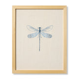 Dragonfly Blue Wall Art