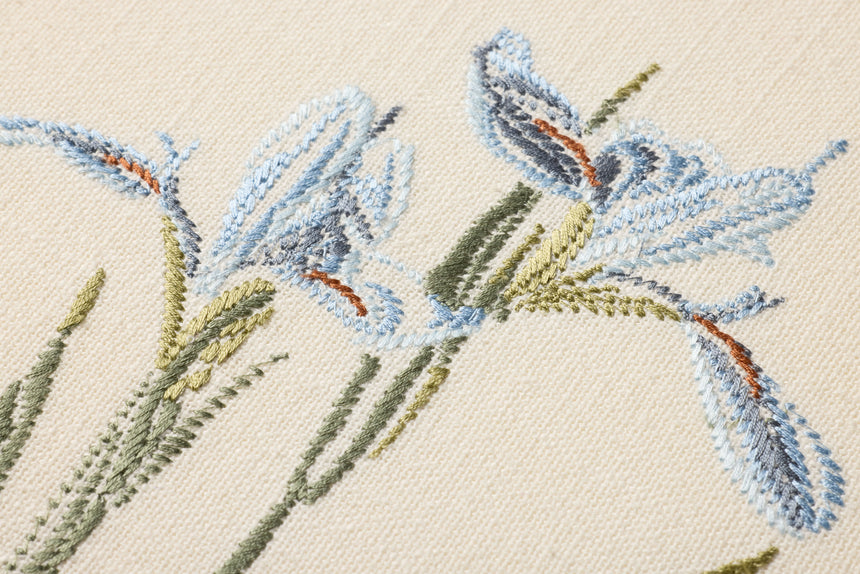 Iris Blue Wall Art