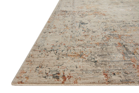 Axel Rug 02 | Silver / Spice