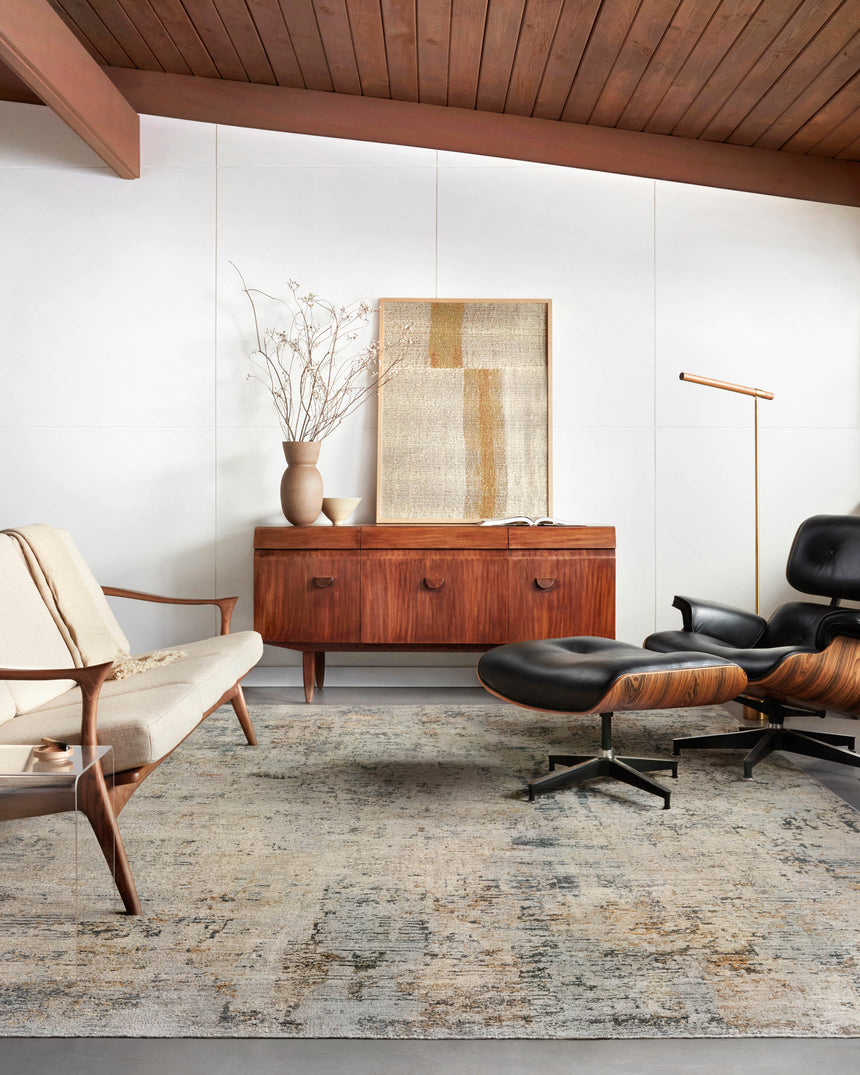 Axel Rug 03 | Beige / Sky