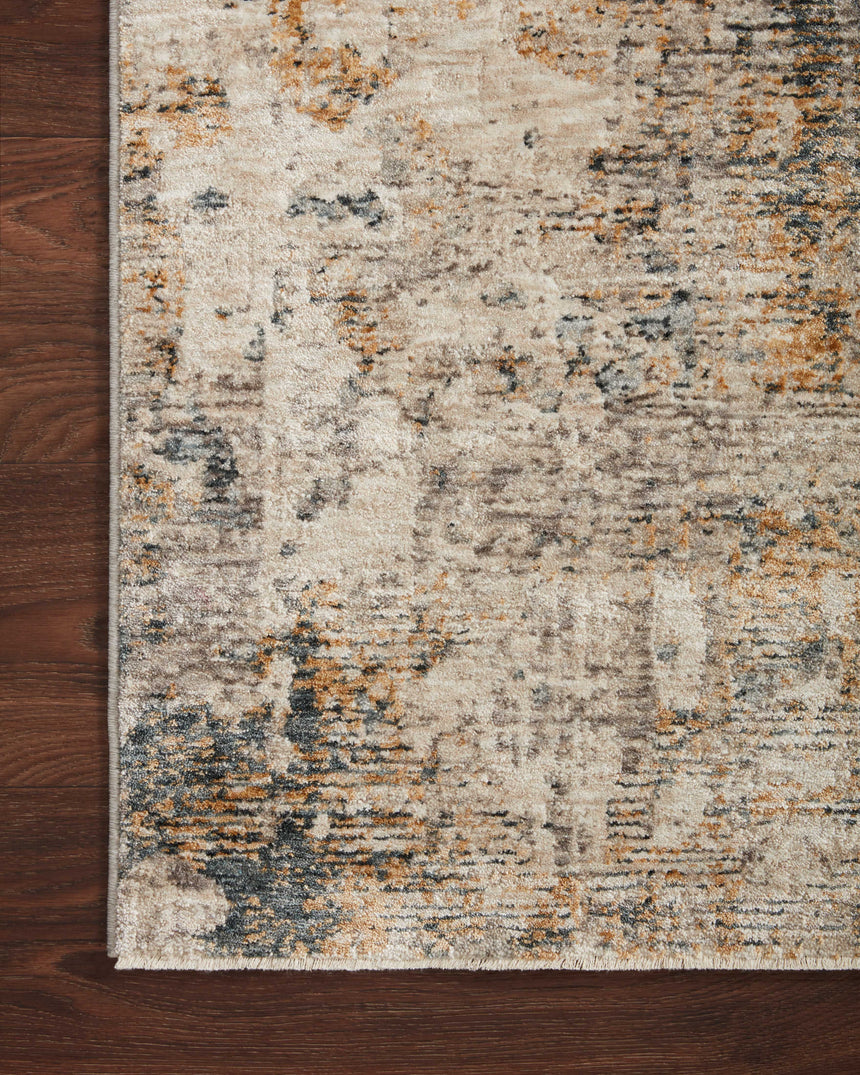 Axel Rug 04 | Ocean / Beige