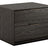 Charcoal on Oak with Bronze Handles | Mobican Amelia Night Table | Valley Ridge Furniture