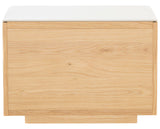 Rustic Oak with Porcelain | Mobican Avita Night Table | Valley Ridge Furniture