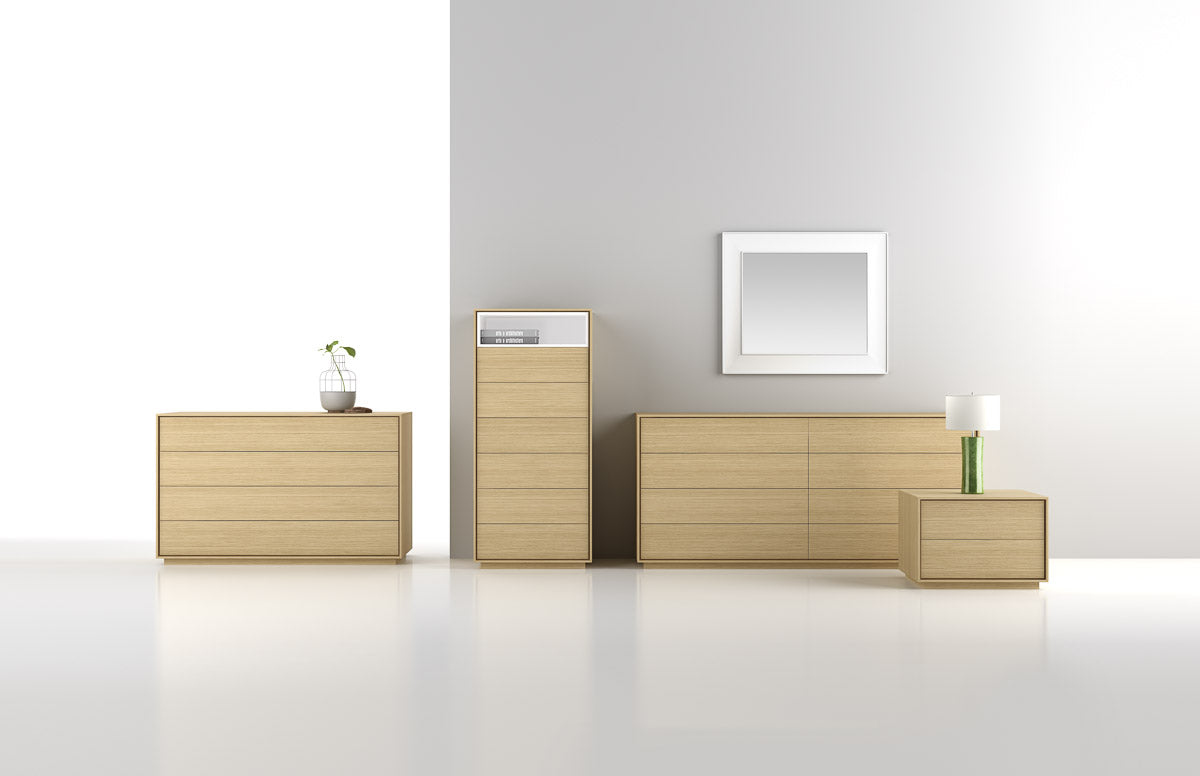 Matte White Oak | Mobican Azura Night Table | Valley Ridge Furniture