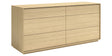Matte White Oak | Mobican Azura Double Dresser | Valley Ridge Furniture
