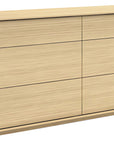 Matte White Oak | Mobican Azura Double Dresser | Valley Ridge Furniture