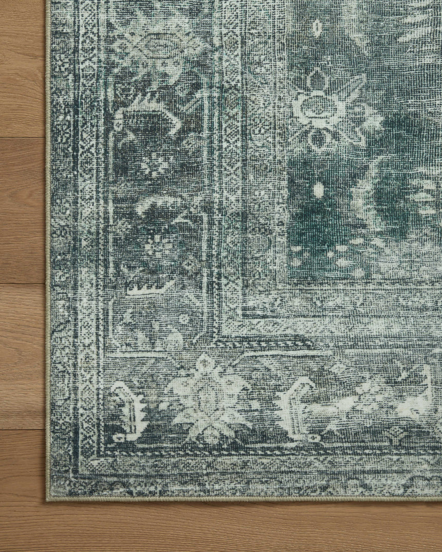 Banks Rug 03 | Blue / Lagoon