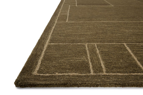Barrow Rug 01 | Olive / Natural