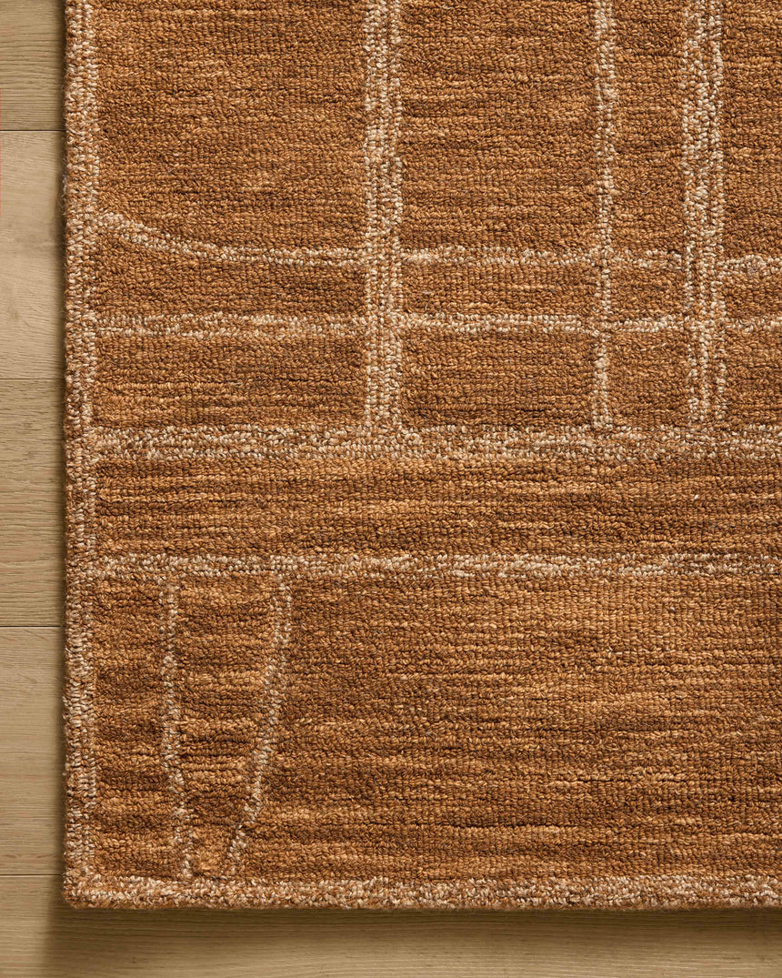 Barrow Rug 03 | Clay / Natural
