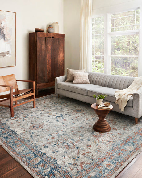 Bianca Rug 05 | Dove / Multi