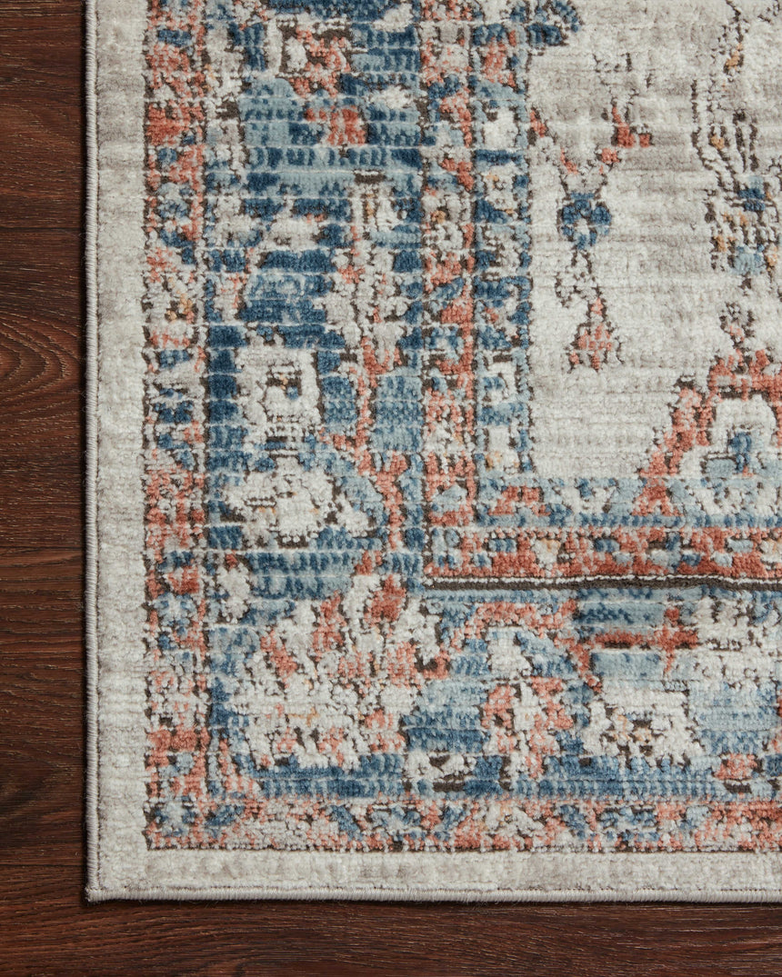 Bianca Rug 05 | Dove / Multi