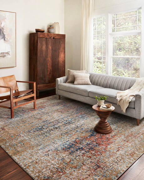 Bianca Rug 09 | Ocean / Spice
