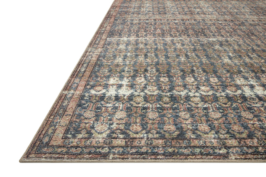 Billie Rug 02 | Ocean / Brick
