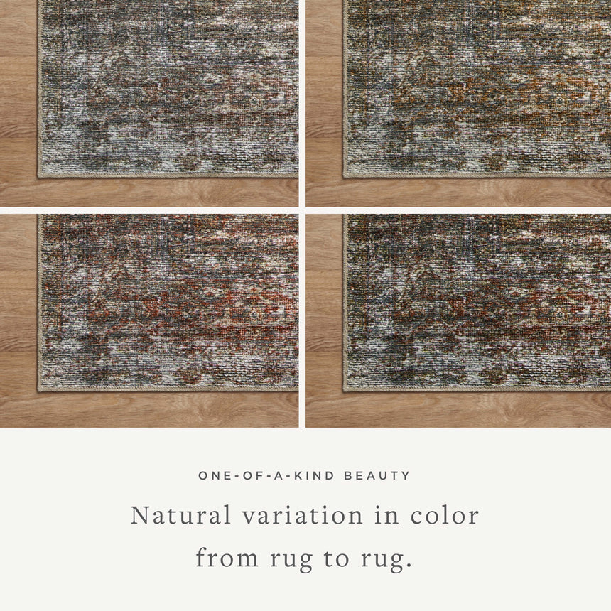 Billie Rug 06 | Tobacco / Rust