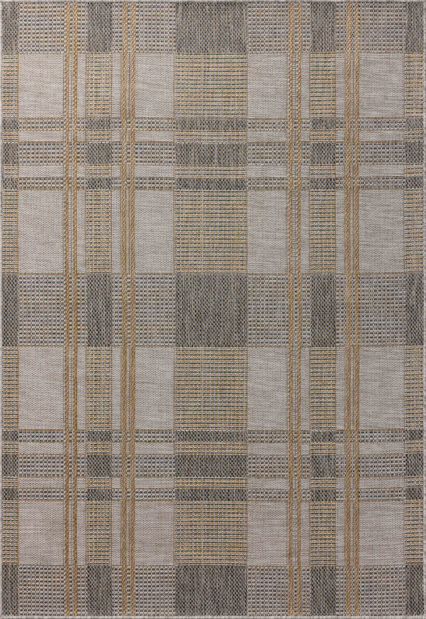 Birch Rug 05 | Bone / Gold