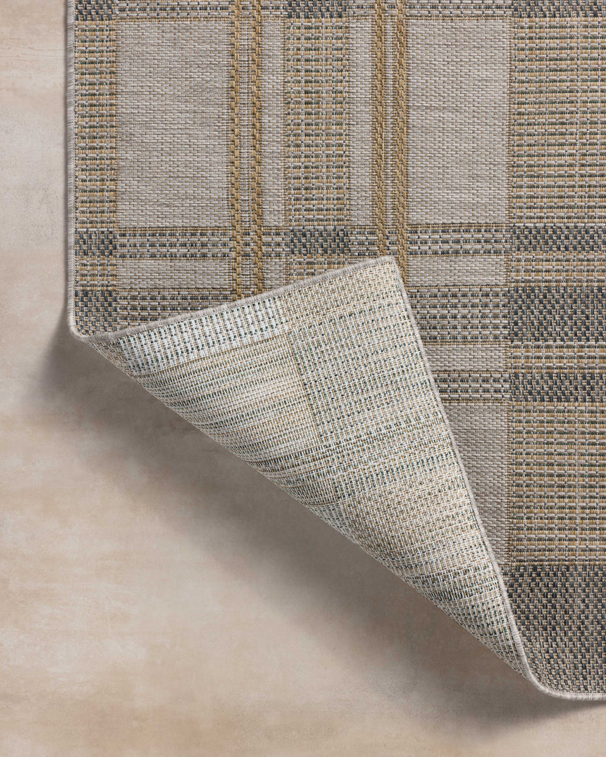 Birch Rug 05 | Bone / Gold