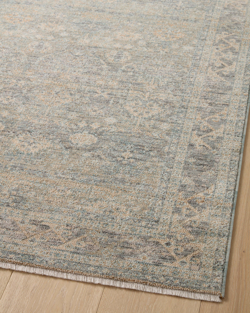 Blake Rug 01 | Sky / Beige