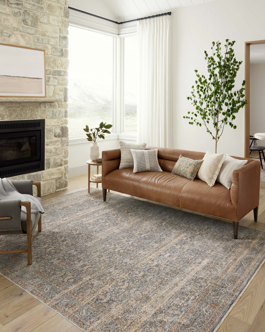 Blake Rug 02 | Ocean / Mocha