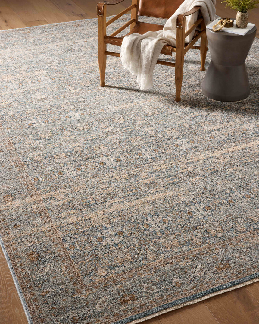 Blake Rug 02 | Ocean / Mocha