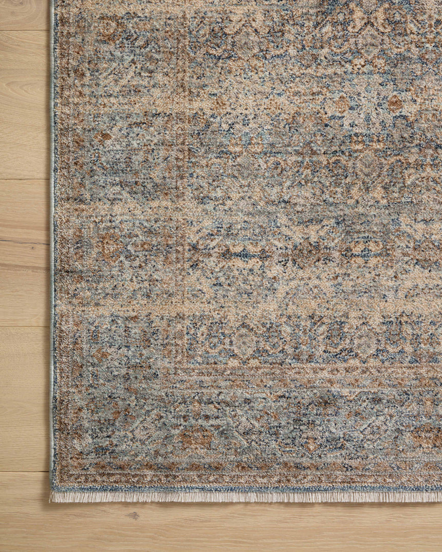 Blake Rug 02 | Ocean / Mocha