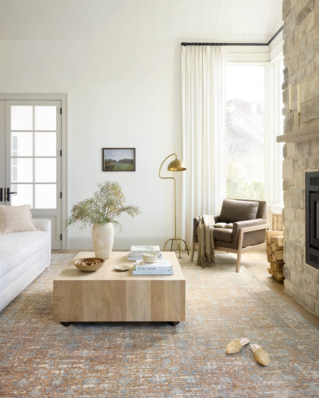 Blake Rug 05 | Sand / Sky