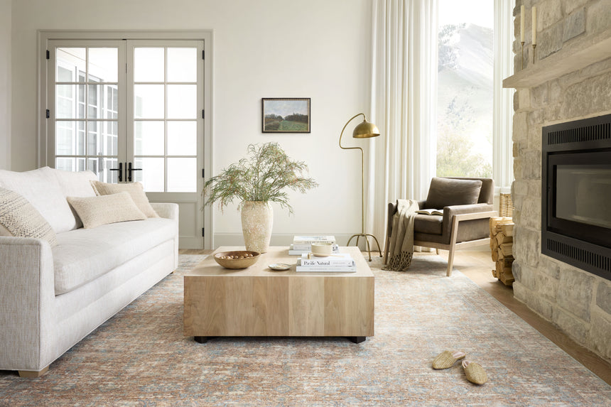 Blake Rug 05 | Sand / Sky