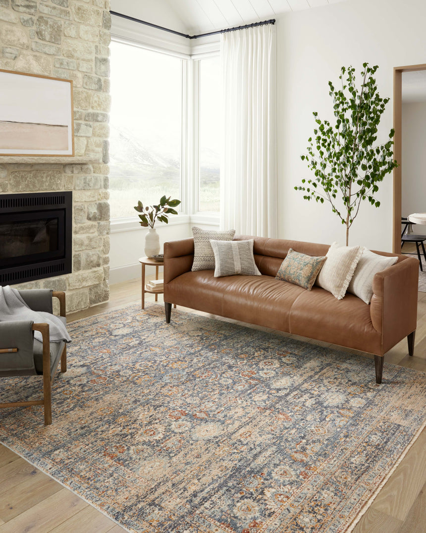 Blake Rug 07 | Navy / Multi