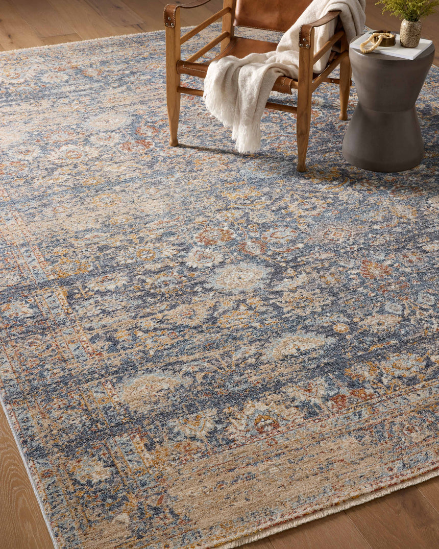 Blake Rug 07 | Navy / Multi
