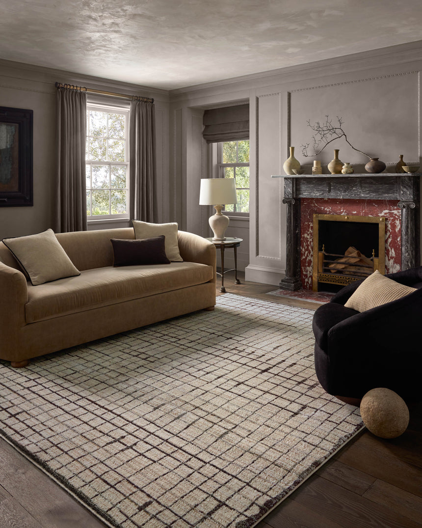 Bleecker Rug 01 | Ivory / Charcoal