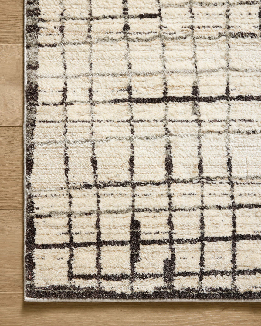 Bleecker Rug 01 | Ivory / Charcoal