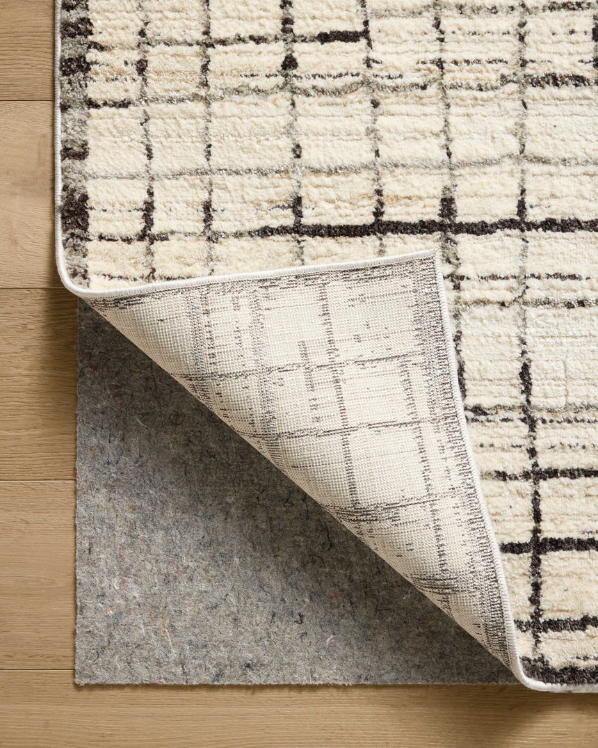 Bleecker Rug 01 | Ivory / Charcoal