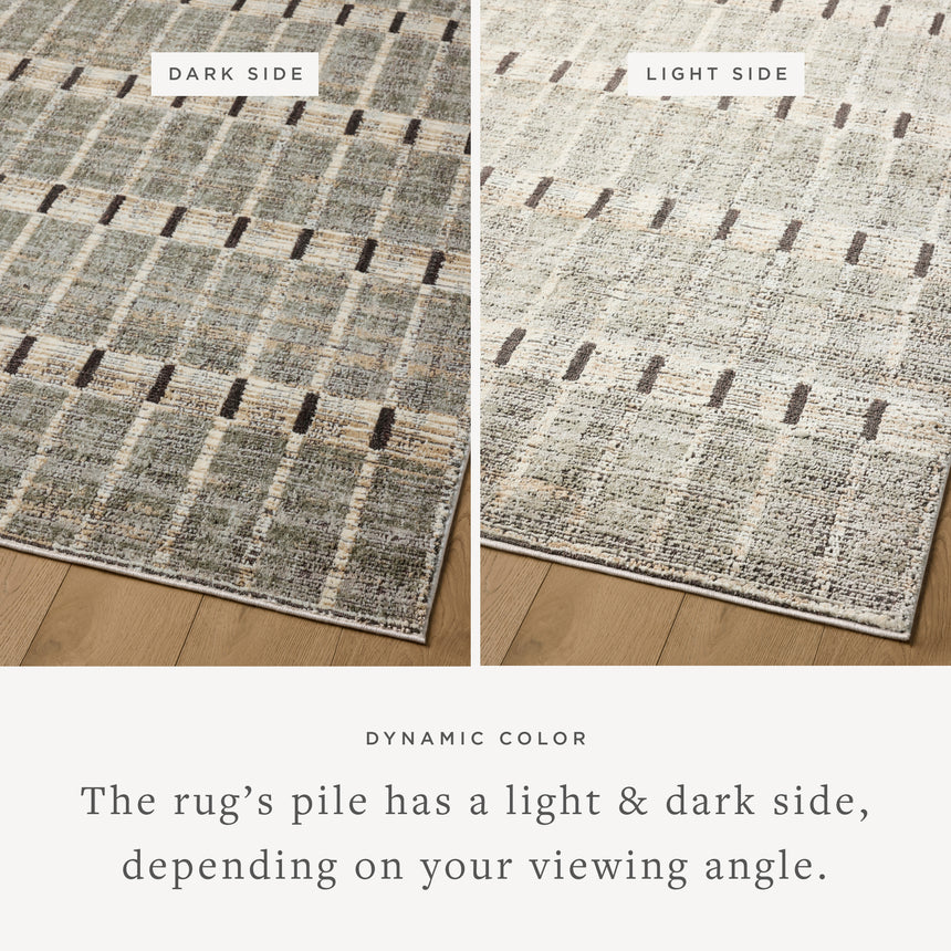 Bleecker Rug 04 | Sage / Granite