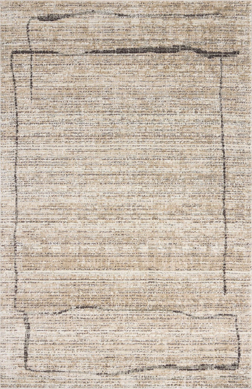 Bleecker Rug 05 | Natural / Charcoal
