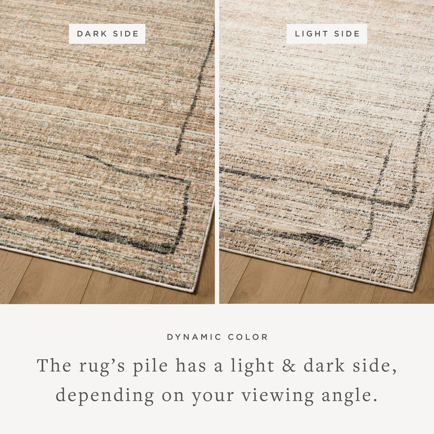 Bleecker Rug 05 | Natural / Charcoal
