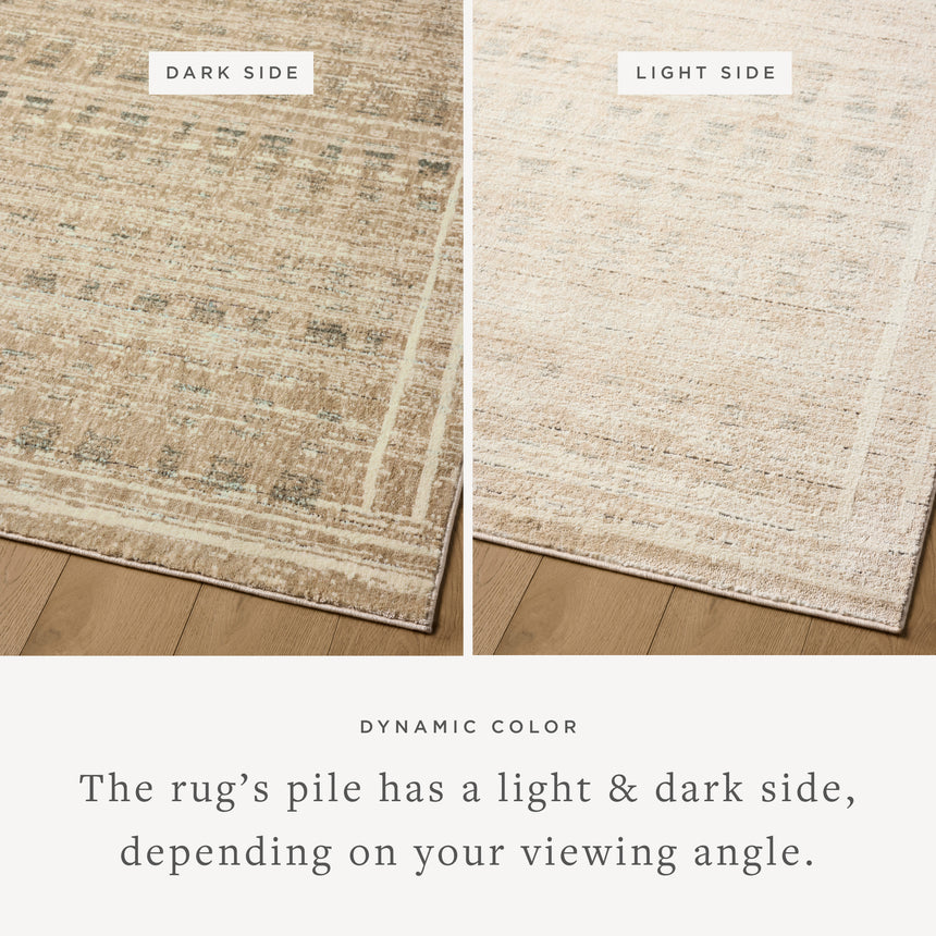 Bleecker Rug 07 | Khaki / Natural