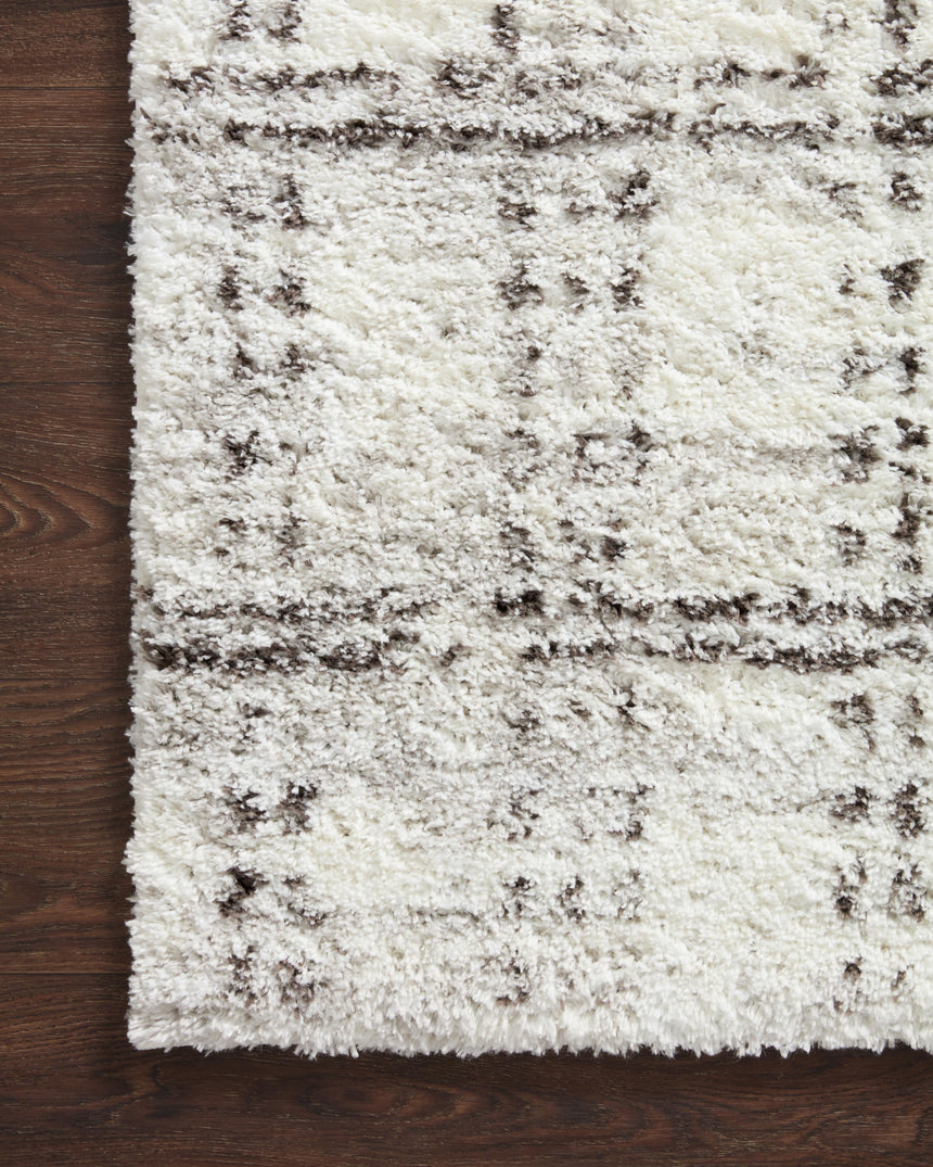 Bliss Shag Rug 03 | Cream / Grey