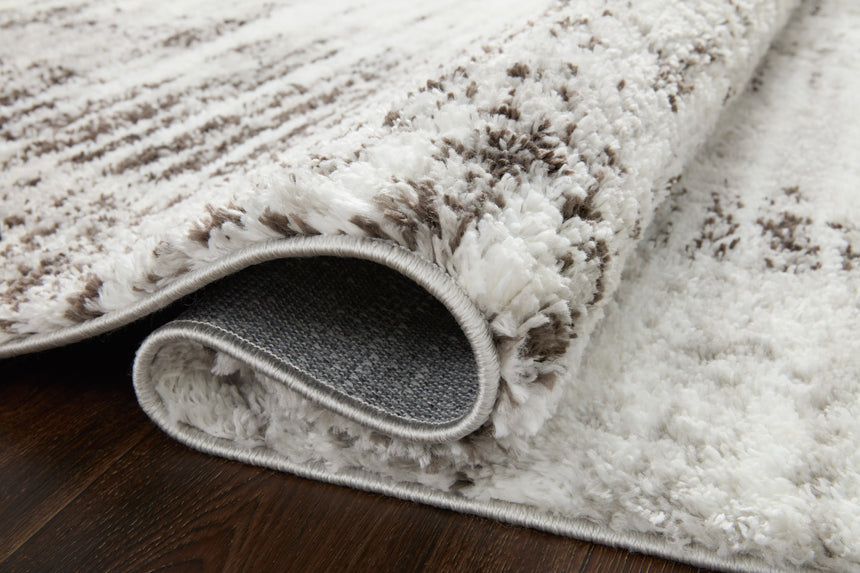 Bliss Shag Rug 07 | Grey / Cream