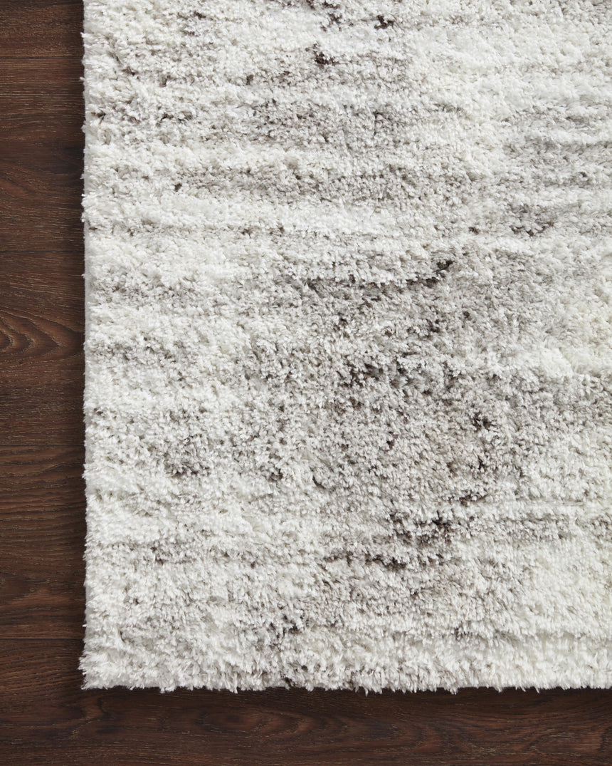 Bliss Shag Rug 07 | Grey / Cream