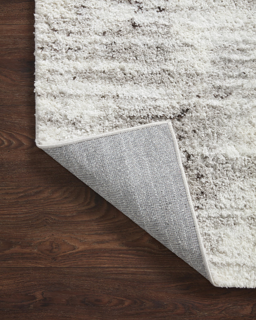 Bliss Shag Rug 07 | Grey / Cream